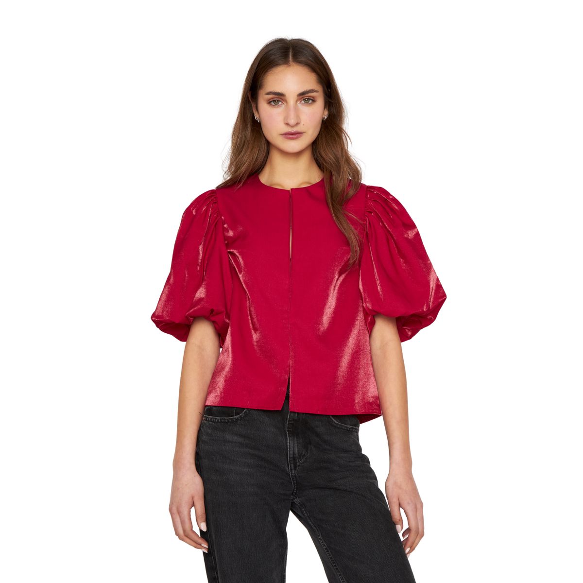 JACINTA TIENDA - Blusa Siena bright roja Jacinta Tienda