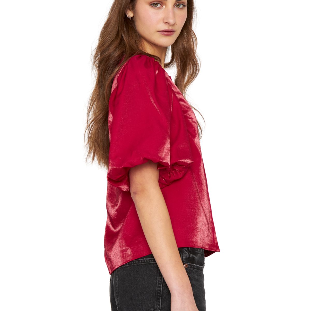JACINTA TIENDA - Blusa Siena bright roja Jacinta Tienda