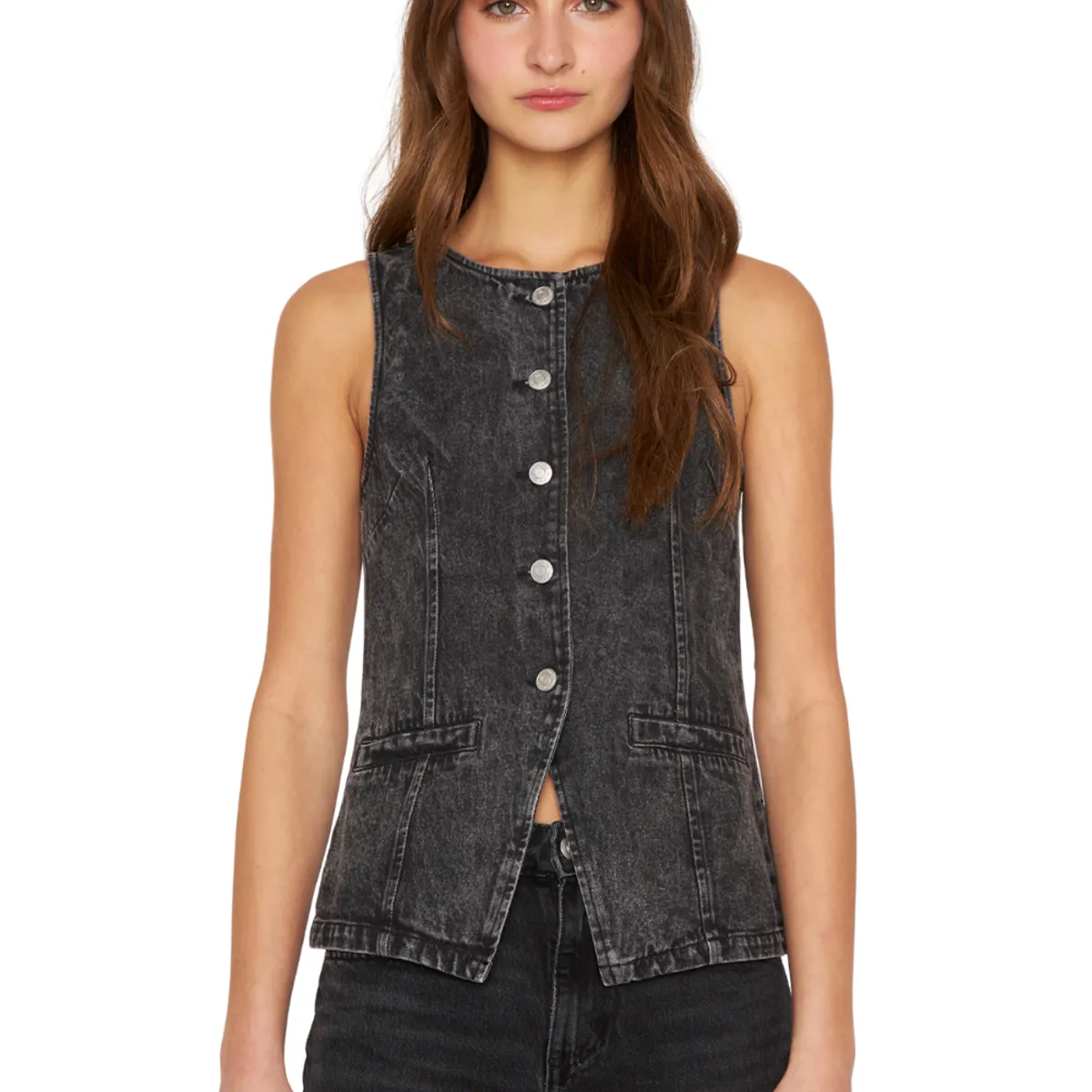 JACINTA TIENDA - Vest Alicia negro Jacinta Tienda