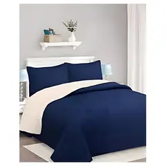 COMPRAPO - Cubrecama Quilt Juvenil Sherpa 1.5 Plazas Chiporro Mod. Azul + Funda