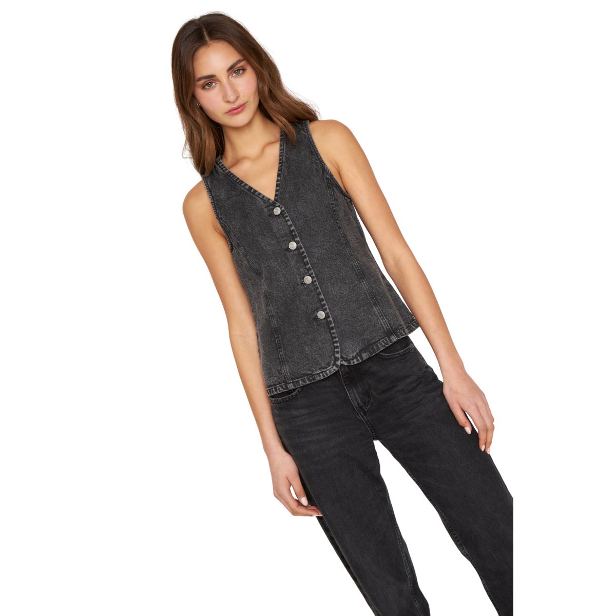 JACINTA TIENDA - Vest Jacinta negro Jacinta Tienda