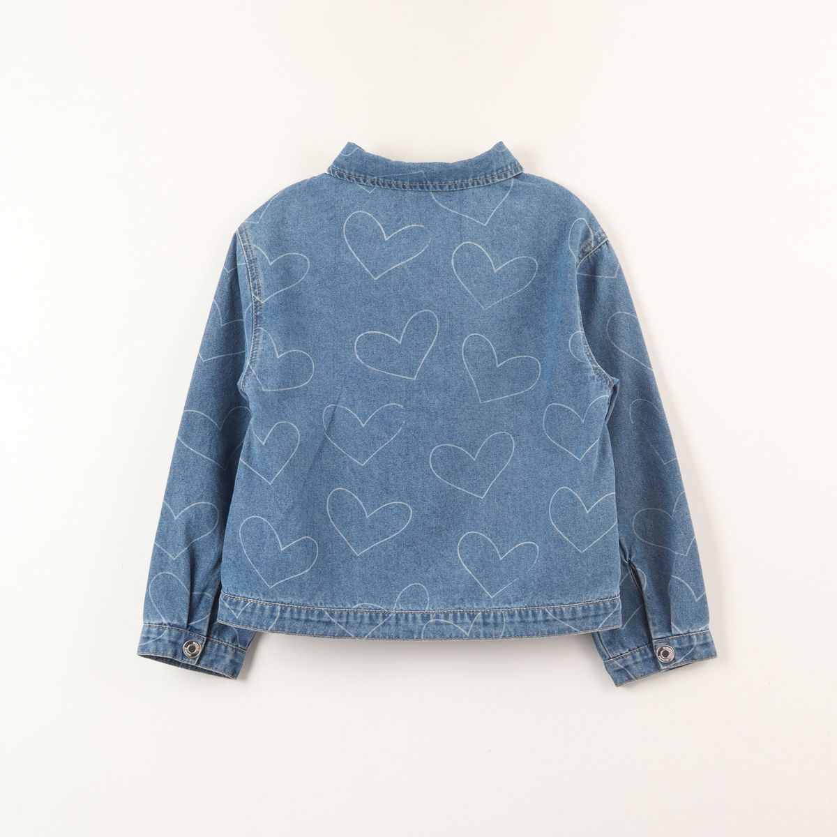 DISNEY - Chaqueta Denim Niña Minnie Corazones Azul Disney