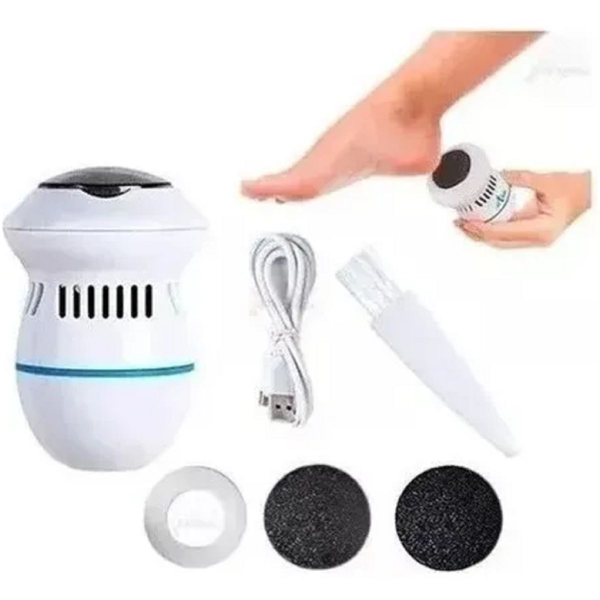 GENERICO - Lima Para Pies Maquina Callos Aspiradora USB