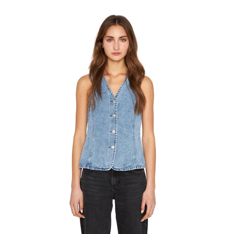 JACINTA TIENDA - Vest Jacinta azul Jacinta Tienda