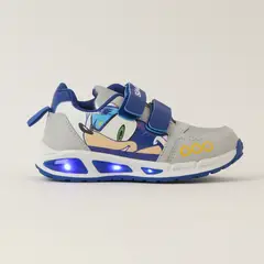 SONIC - Zapatilla Con Luces Niño Face Gris