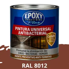 EPOXY - PINTURA PISOS ALTO TRÁFICO- Doble Componente Antibacterial 1L