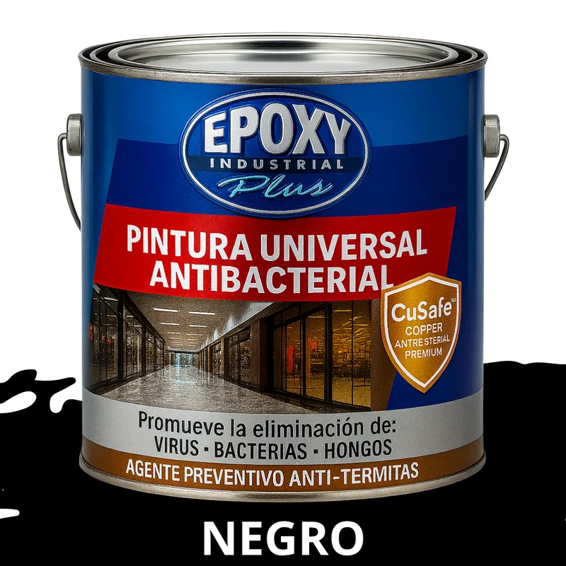 EPOXY - PINTURA PISOS ALTO TRÁFICO - Antibacterial 4L