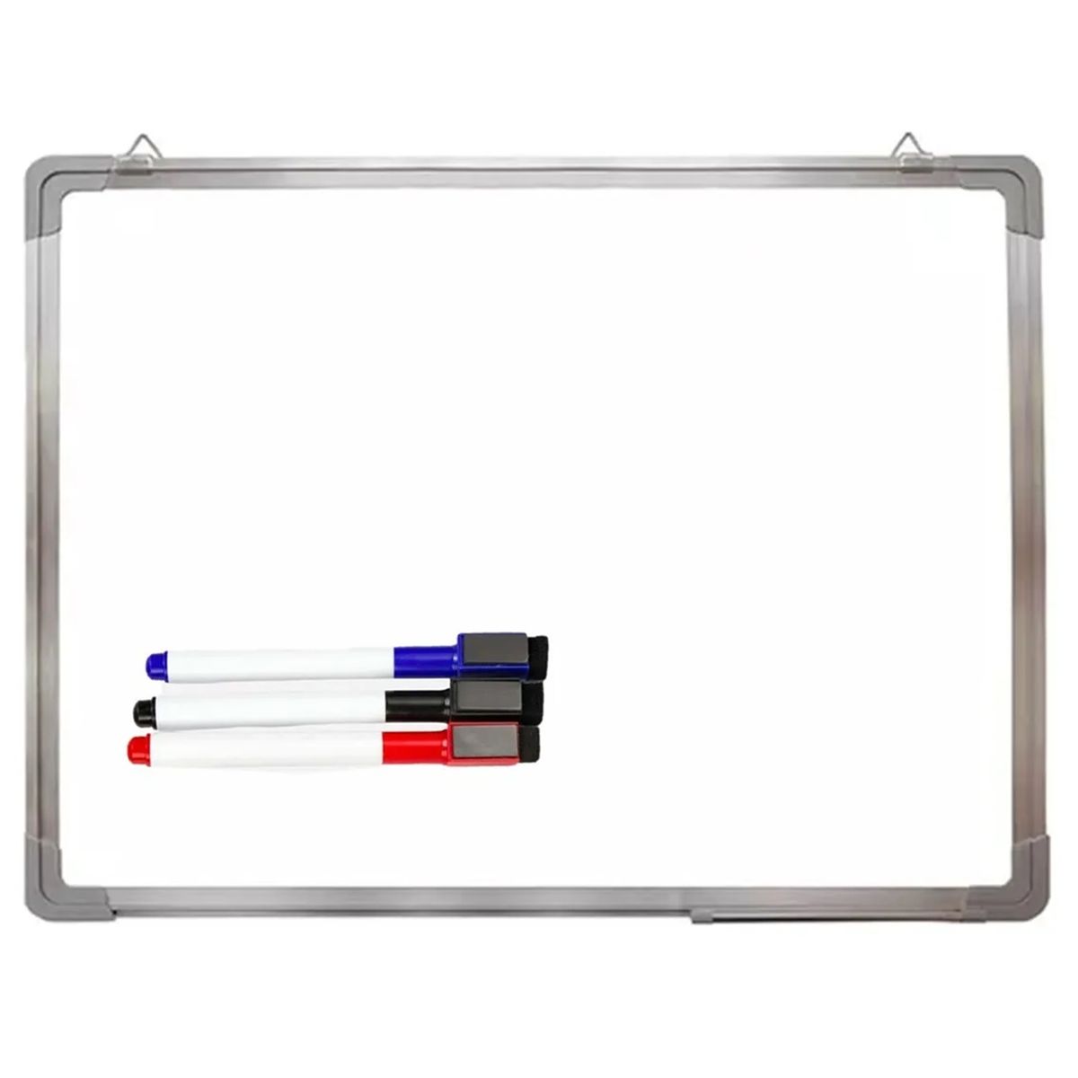 GENERICO - Pizarra Acrílica Magnetica Blanca Borrador + Plumones 60x40