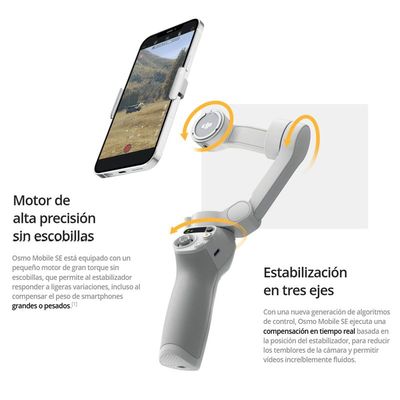 Imagen 2 del producto Estabilizador Para Celulares Osmo Mobile SE OK200 Blanco