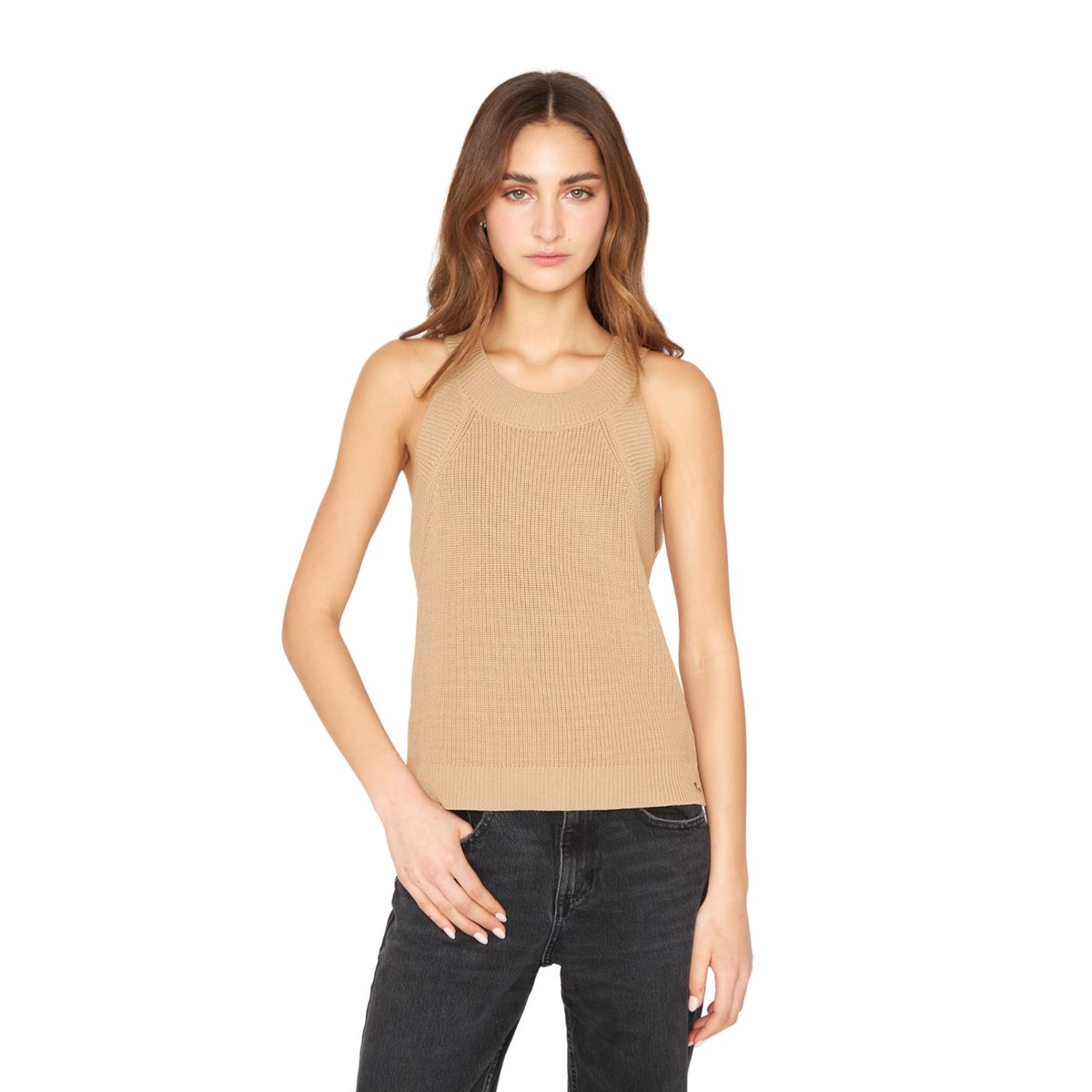 JACINTA TIENDA - Top Halter crudo Jacinta Tienda