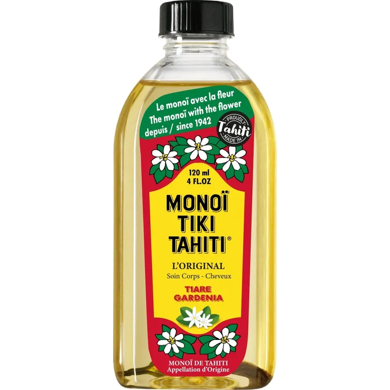 MONOI TIKI TAHITI - MONOÏ TIKI TAHITI Tiare 120ML