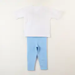 BLUEY - Conjunto Niña Vuelos Blanco Y Sus Amigos