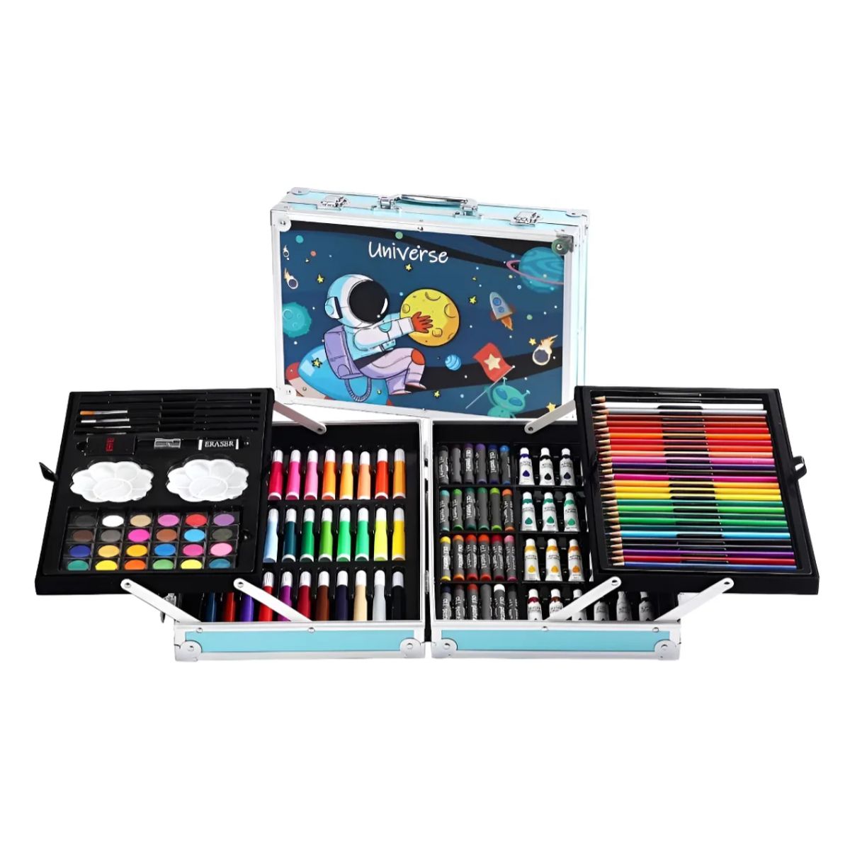 GENERICO - Kit Dibujo Para Niños con 145 Piezas de Pintura