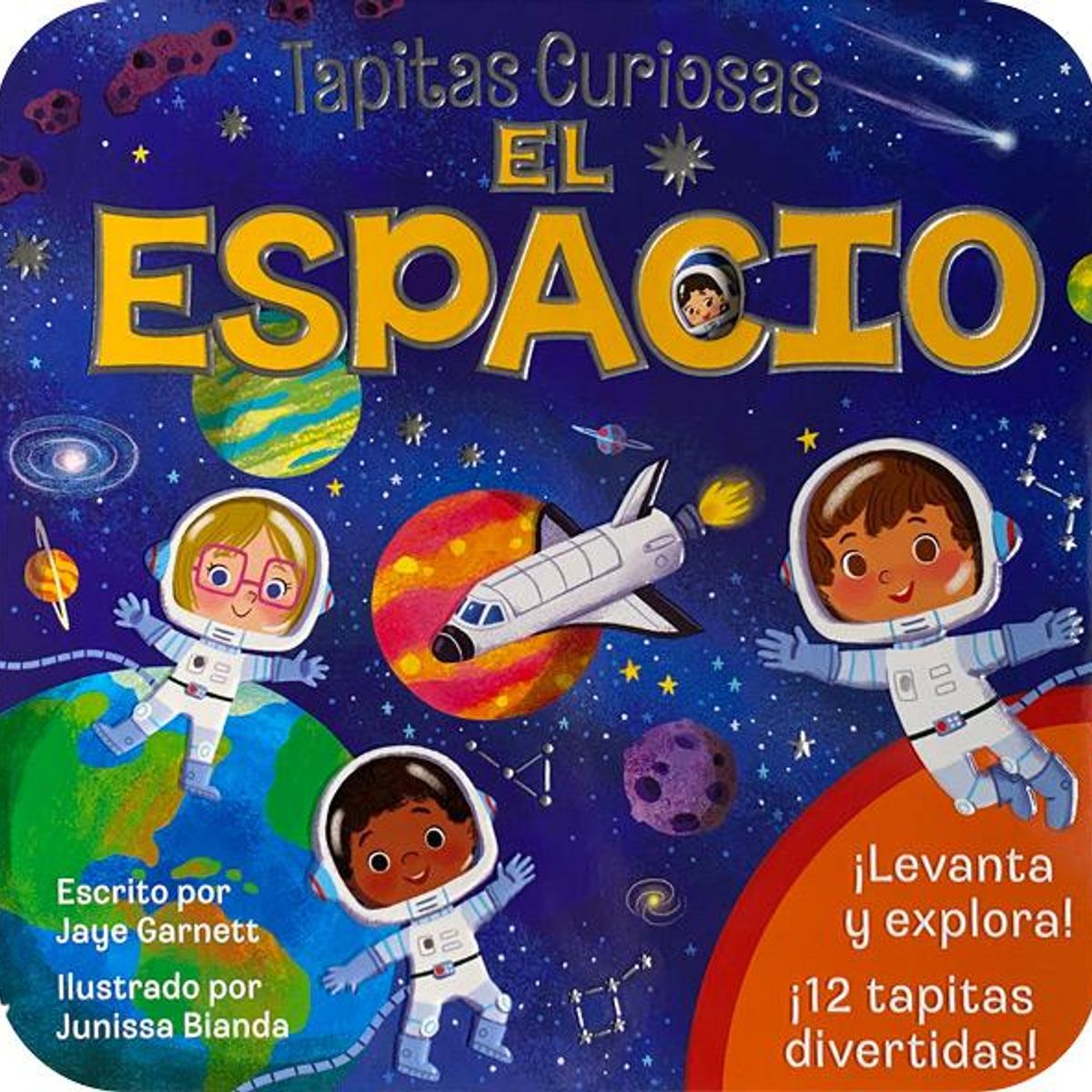 COTTAGE DOOR PRESS - Libro El Espacio - Tapitas Curiosas - Jaye Garnett