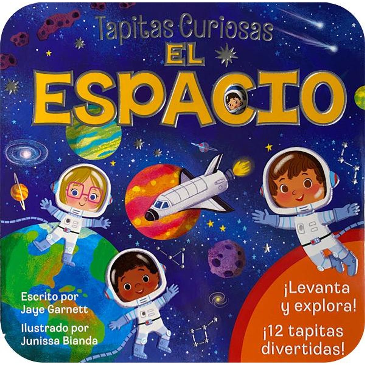 COTTAGE DOOR PRESS - Libro El Espacio - Tapitas Curiosas - Jaye Garnett
