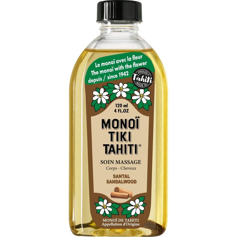 MONOI TIKI TAHITI - MONOÏ TIKI TAHITI Sandalo 120ML