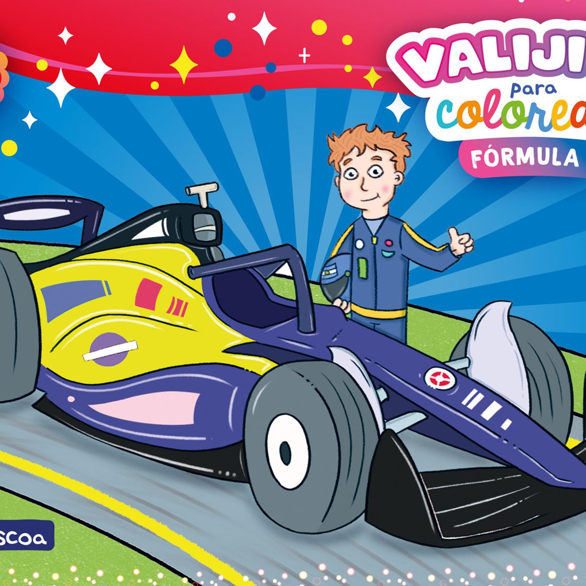 PENGUIN RANDOM HOUSE - Libro Valijita Para Pintar - Autos F1
