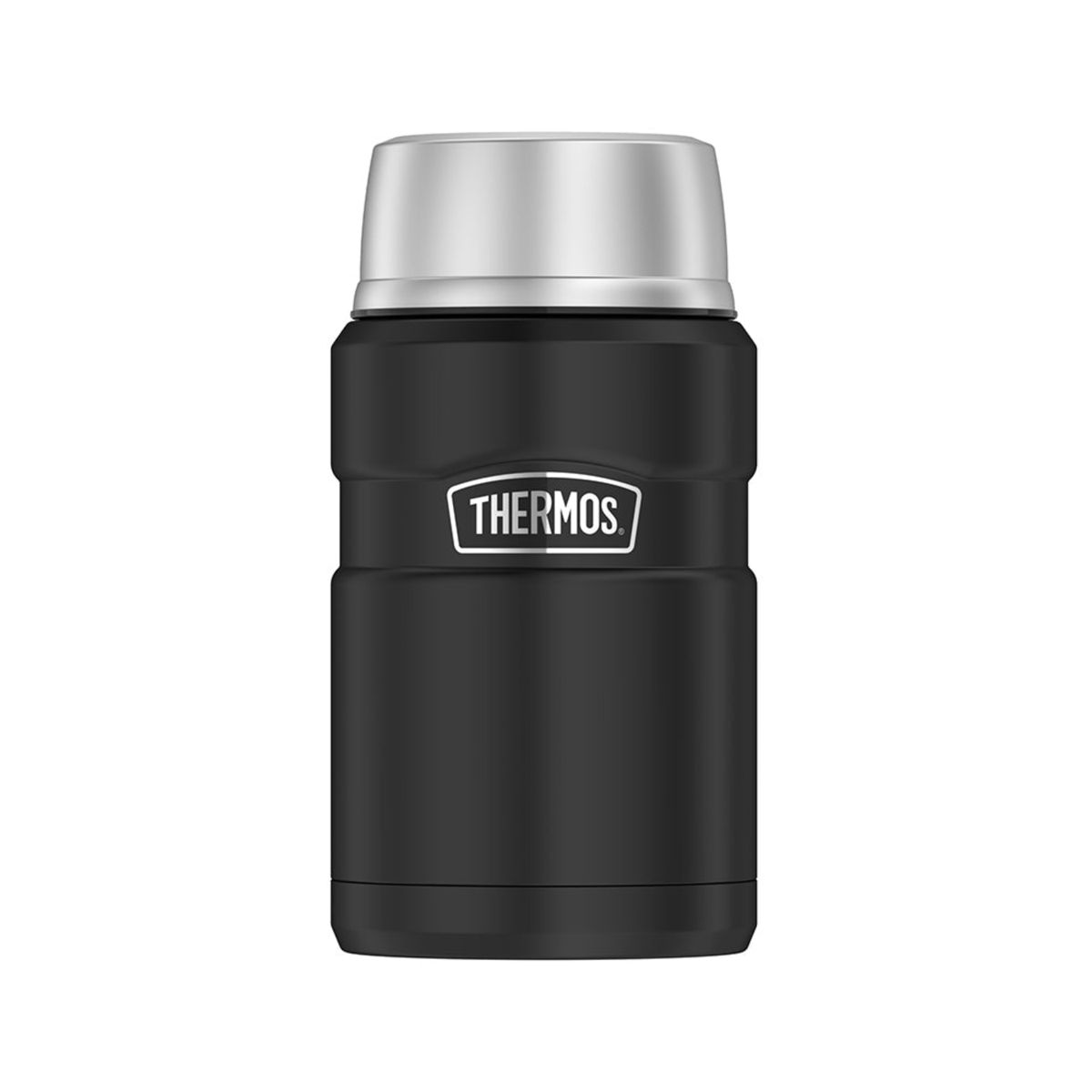 THERMOS - TERMO COMIDA 710ML KING ACERO INOX NEGRO