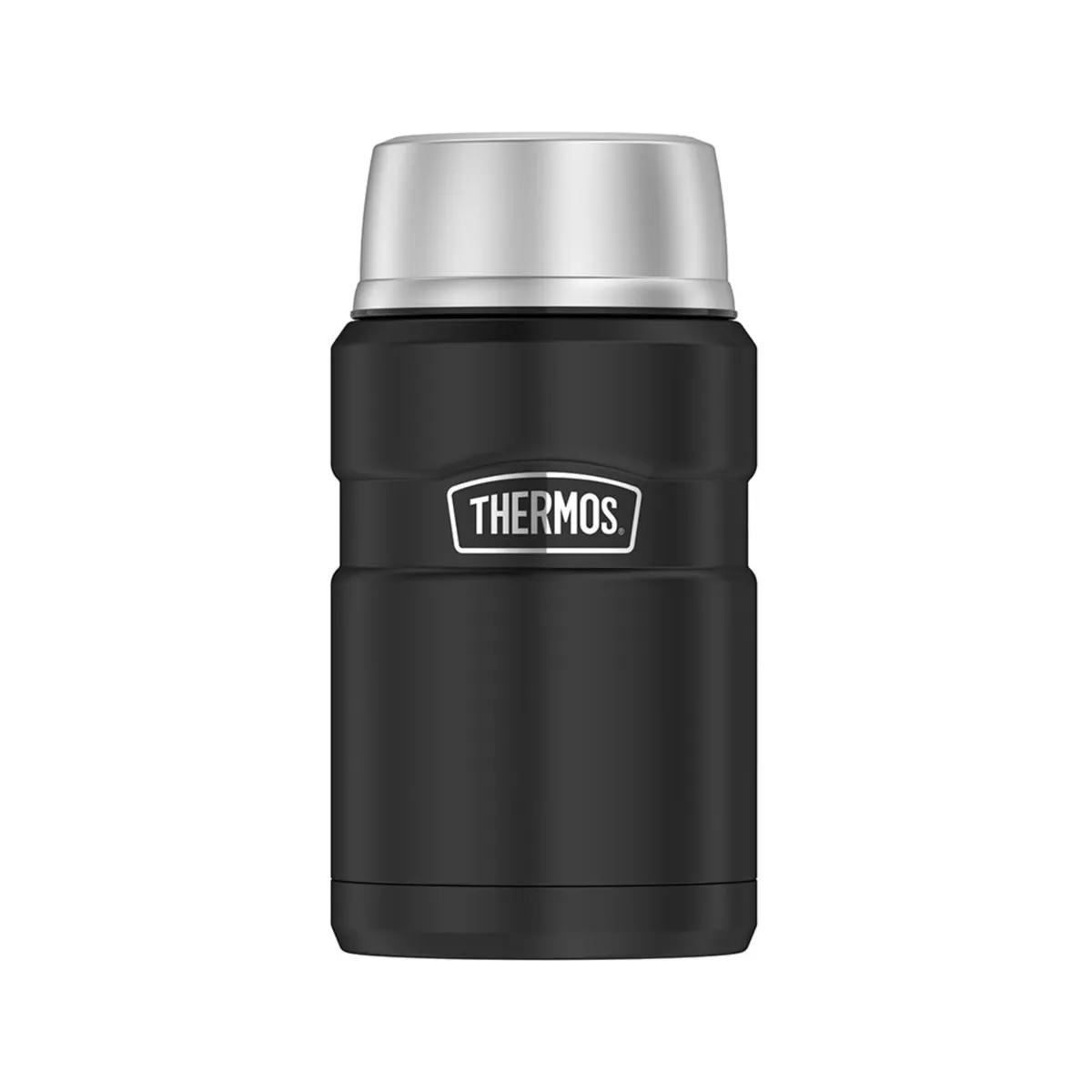 THERMOS - TERMO COMIDA 710ML KING ACERO INOX NEGRO