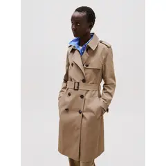 TOMMY HILFIGER - Trench Cotton Slim Fit Café