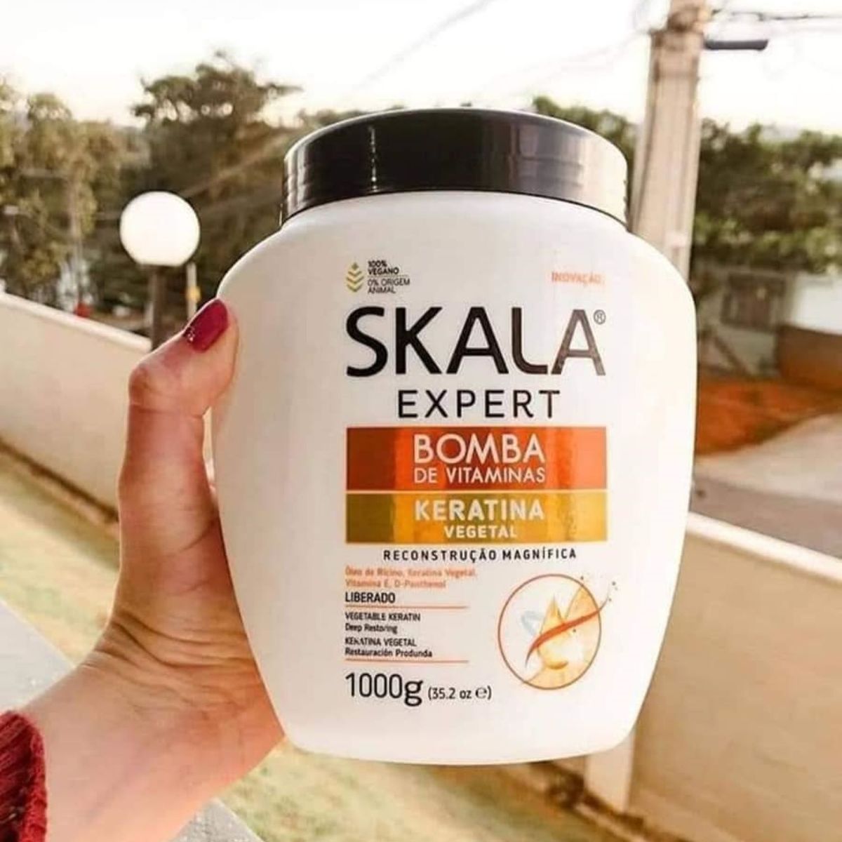 SKALA - Mascara Keratina Vegetal 1000Gr Skala Expert