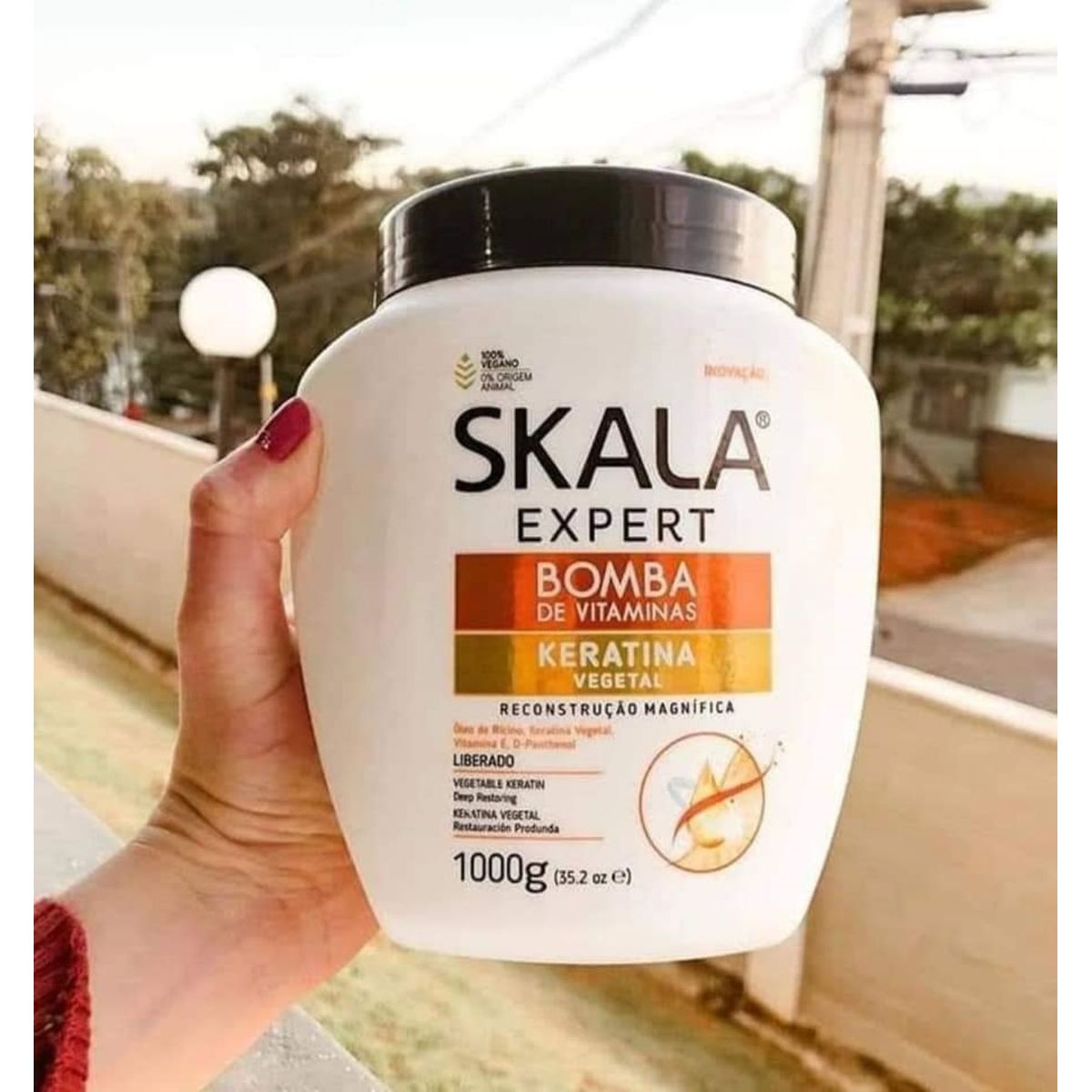 SKALA - Mascara Keratina Vegetal 1000Gr Skala Expert