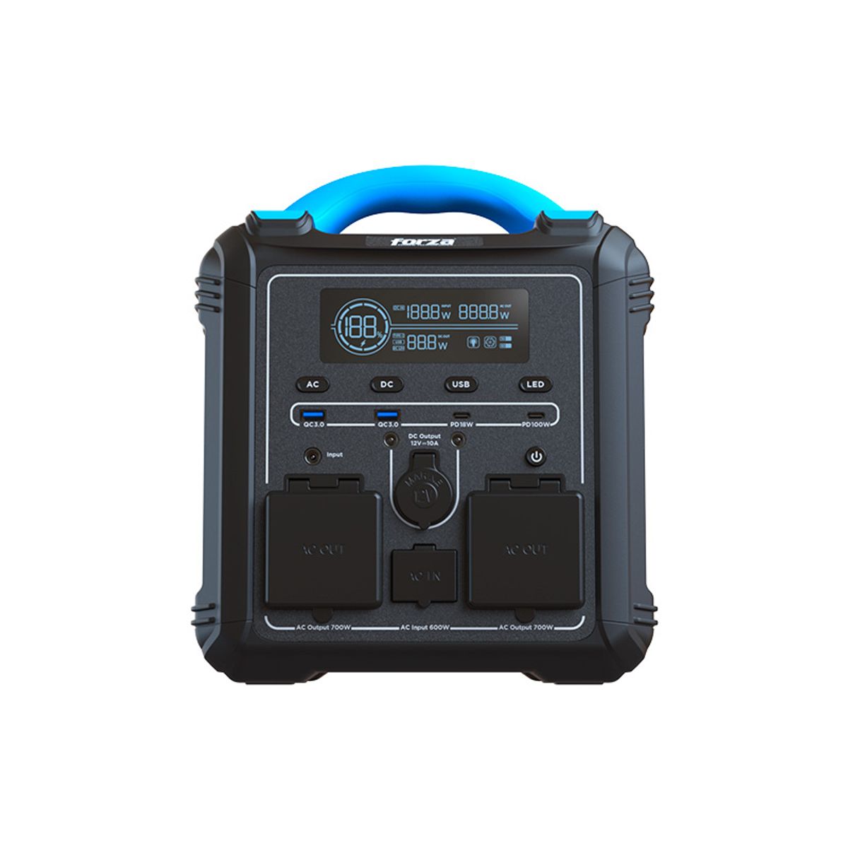 FORZA - Estación De Energía portatil Forza FPP-T702-I 700W