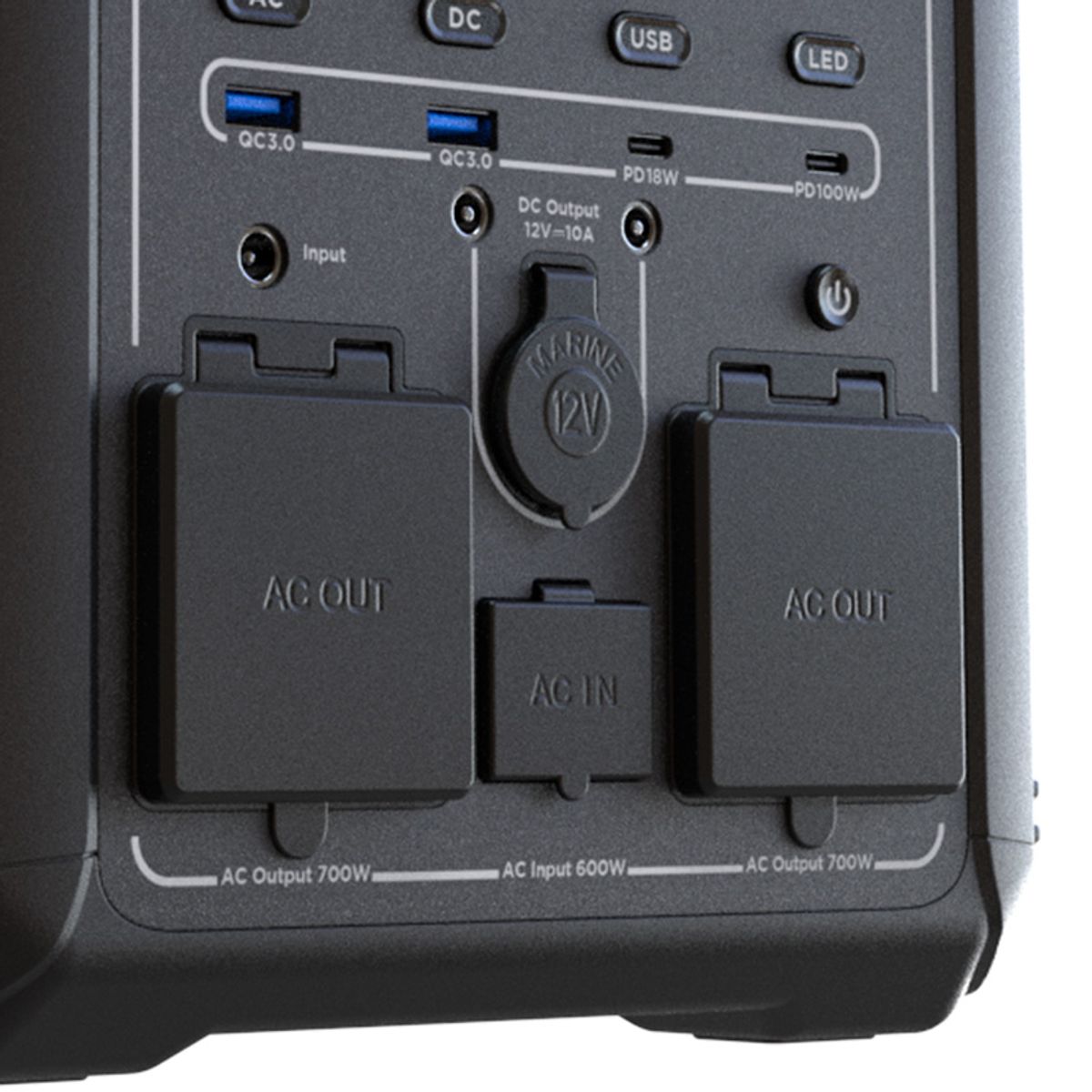 FORZA - Estación De Energía portatil Forza FPP-T702-I 700W