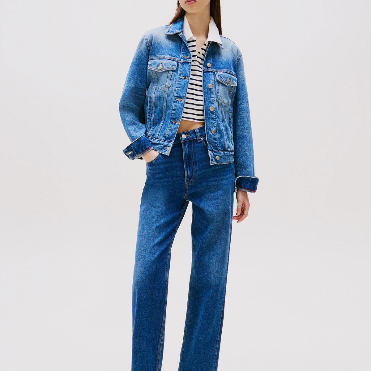 TOMMY HILFIGER - Jeans Layla Slim Fit Azul Tommy Jeans