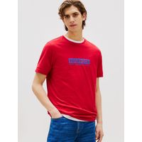 Polera Colour To Colour Logo Rojo