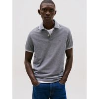 Polo Regular Fit Con Logo Azul