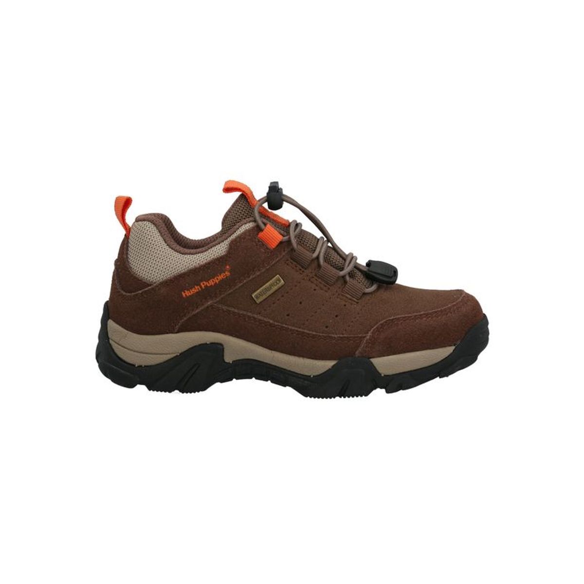 HUSH PUPPIES - Zapatilla Niño Pluto Café HUSH PUPPIES