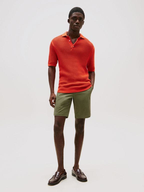 Short Essential 1895 De Algodon Verde Verde 30