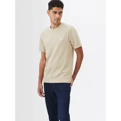 TOMMY HILFIGER - Polera Monogram Logo Beige