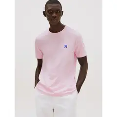 TOMMY HILFIGER - Polera Monogram Logo Rosado