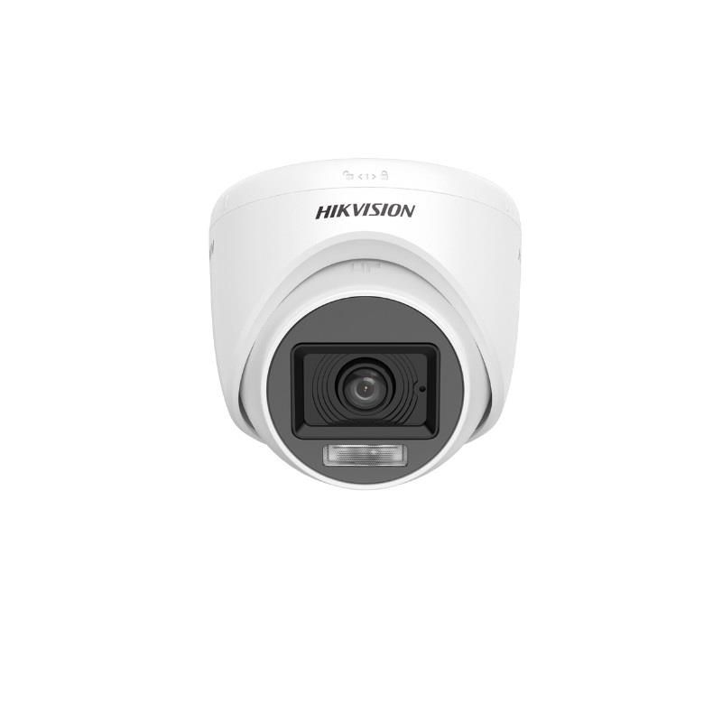 HIKVISION - Cámara domo TVI 3K Smart Dual Light 20m Audio