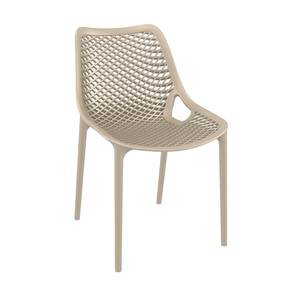 DECO EXTERIOR - 4 Sillas de exterior Air color Arena