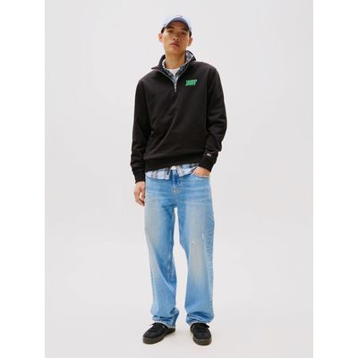 Imagen 2 del producto Polerón Con Cierre Bubble Logo Negro Tommy Jeans