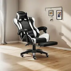 RAGNAR - Silla Gamer De Escritorio Marca Ragnar® Odín Xz-1000 Blanca