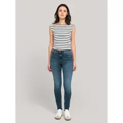 TOMMY HILFIGER - Jeans Nora De Corte Skinny Azul Tommy Jeans