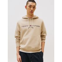 Polerón Hoodie Established 1985 Logo Beige