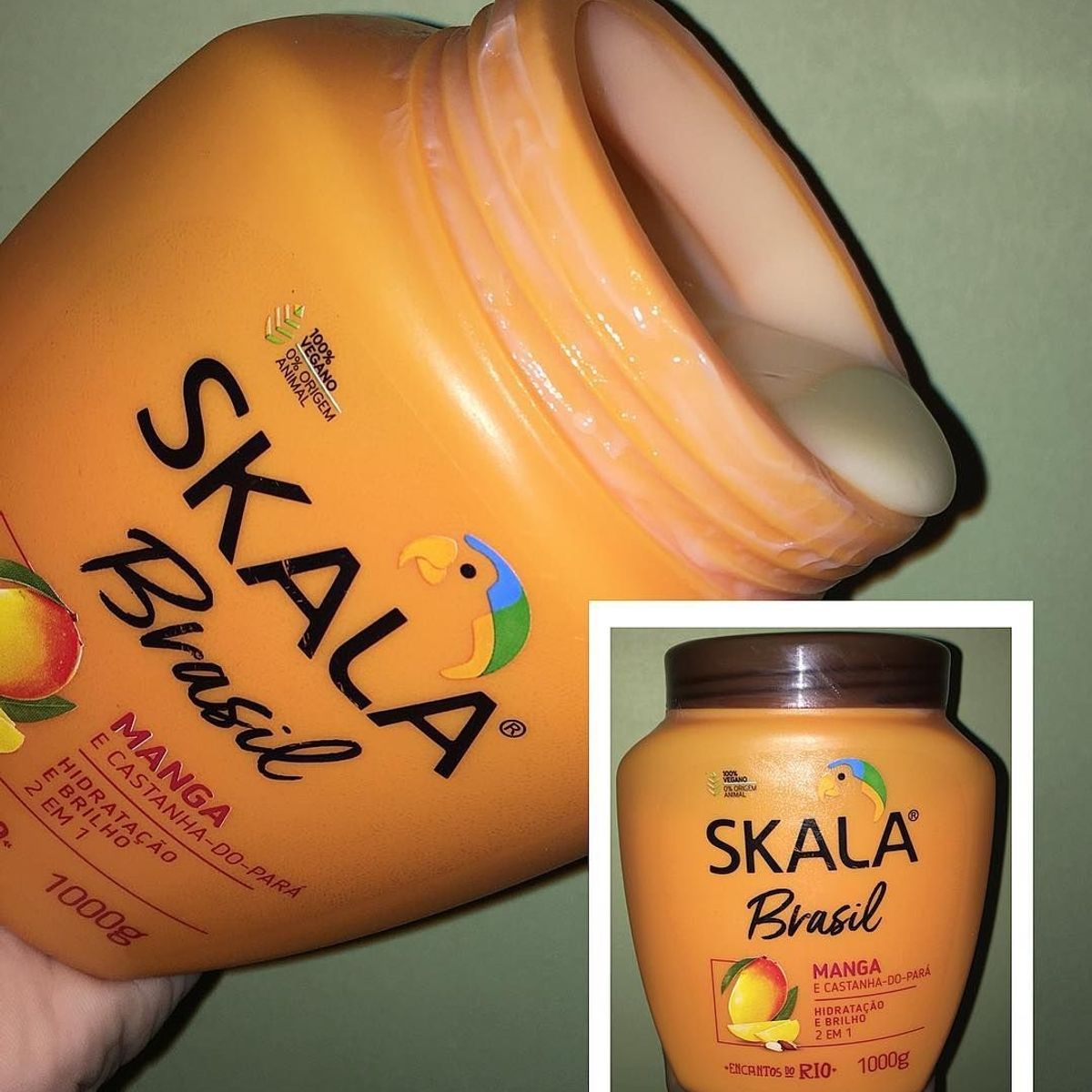 SKALA - Mascara Mango Y Castañas 2en1 1kg Skala Brasil-