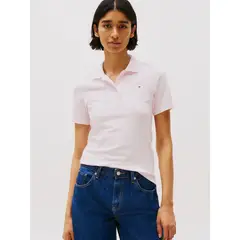 TOMMY HILFIGER - Polo 1985 Collection Slim Fit Rosado