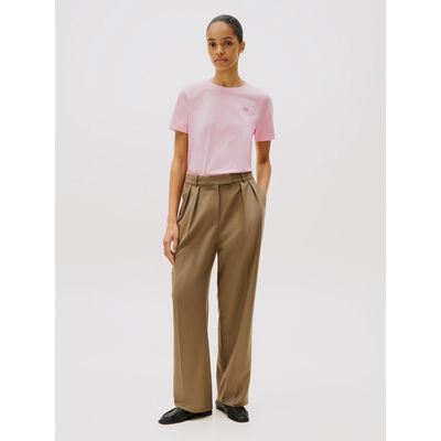 Imagen 2 del producto Polera Contrast Flag Logo Rosado