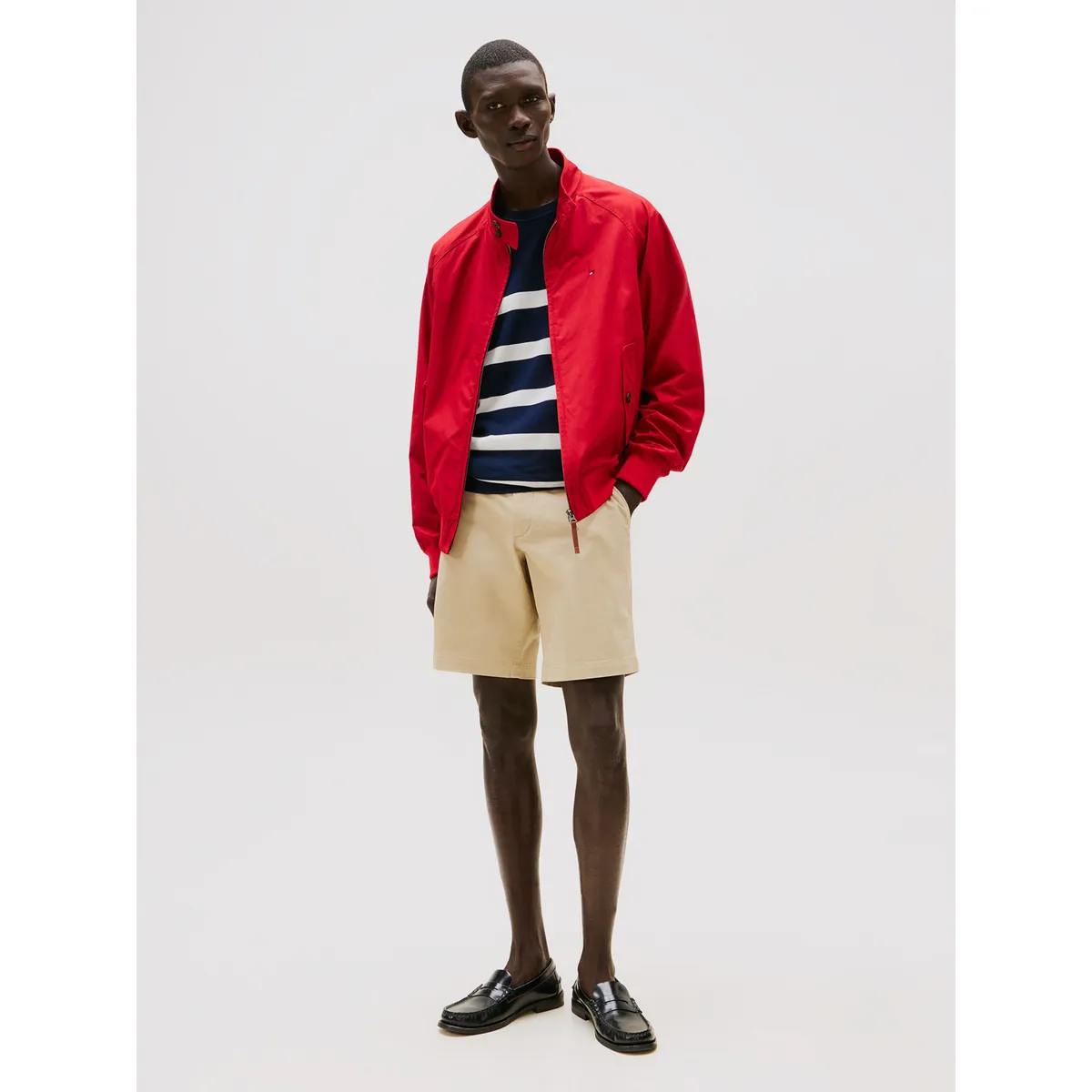 TOMMY HILFIGER - Short Essential 1895 De Algodón Beige Tommy Hilfiger