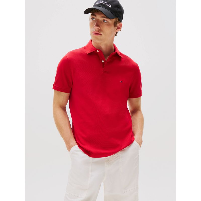 TOMMY HILFIGER - Polo Im 1985 Regular Fit Rojo Tommy Hilfiger