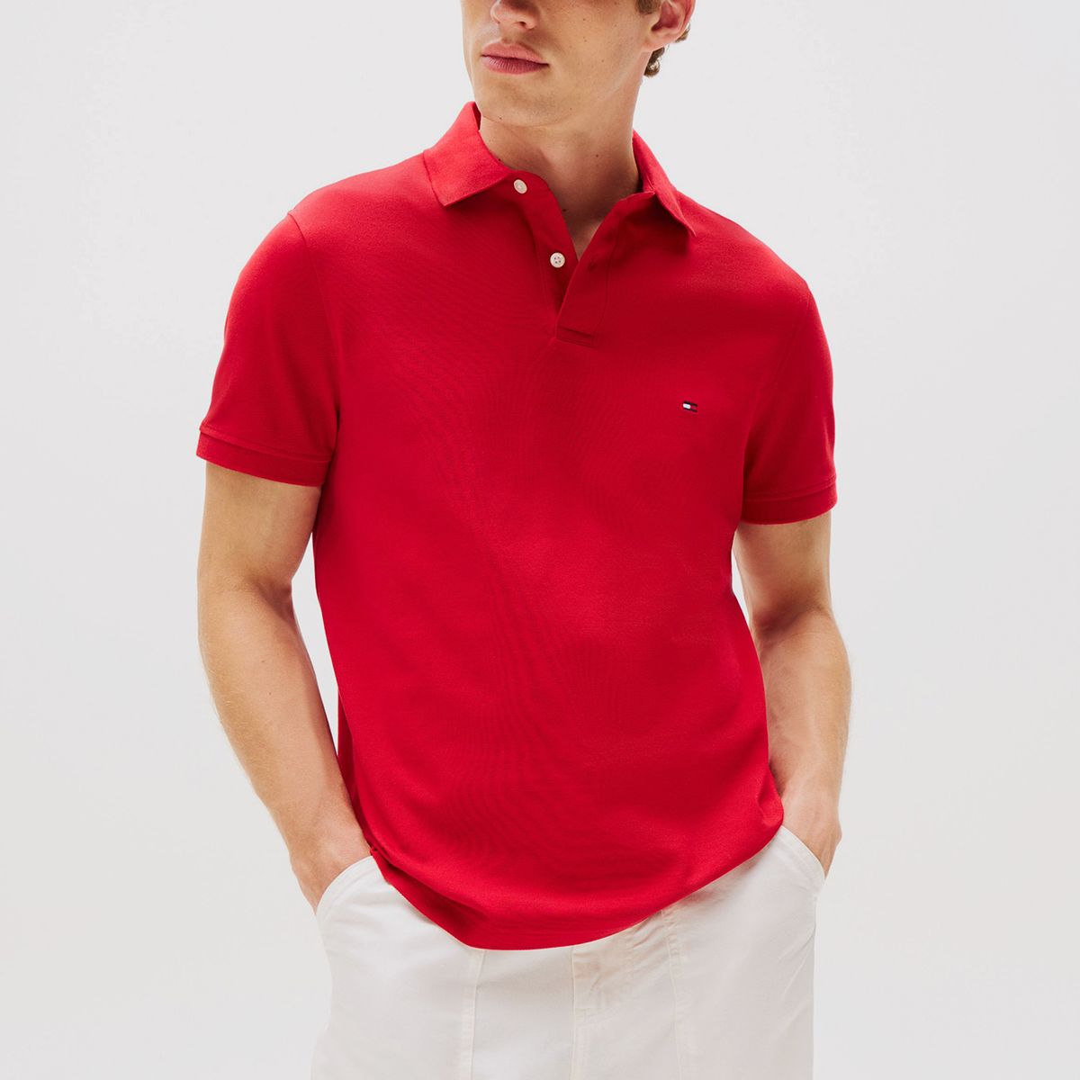 TOMMY HILFIGER - Polo Im 1985 Regular Fit Rojo Tommy Hilfiger