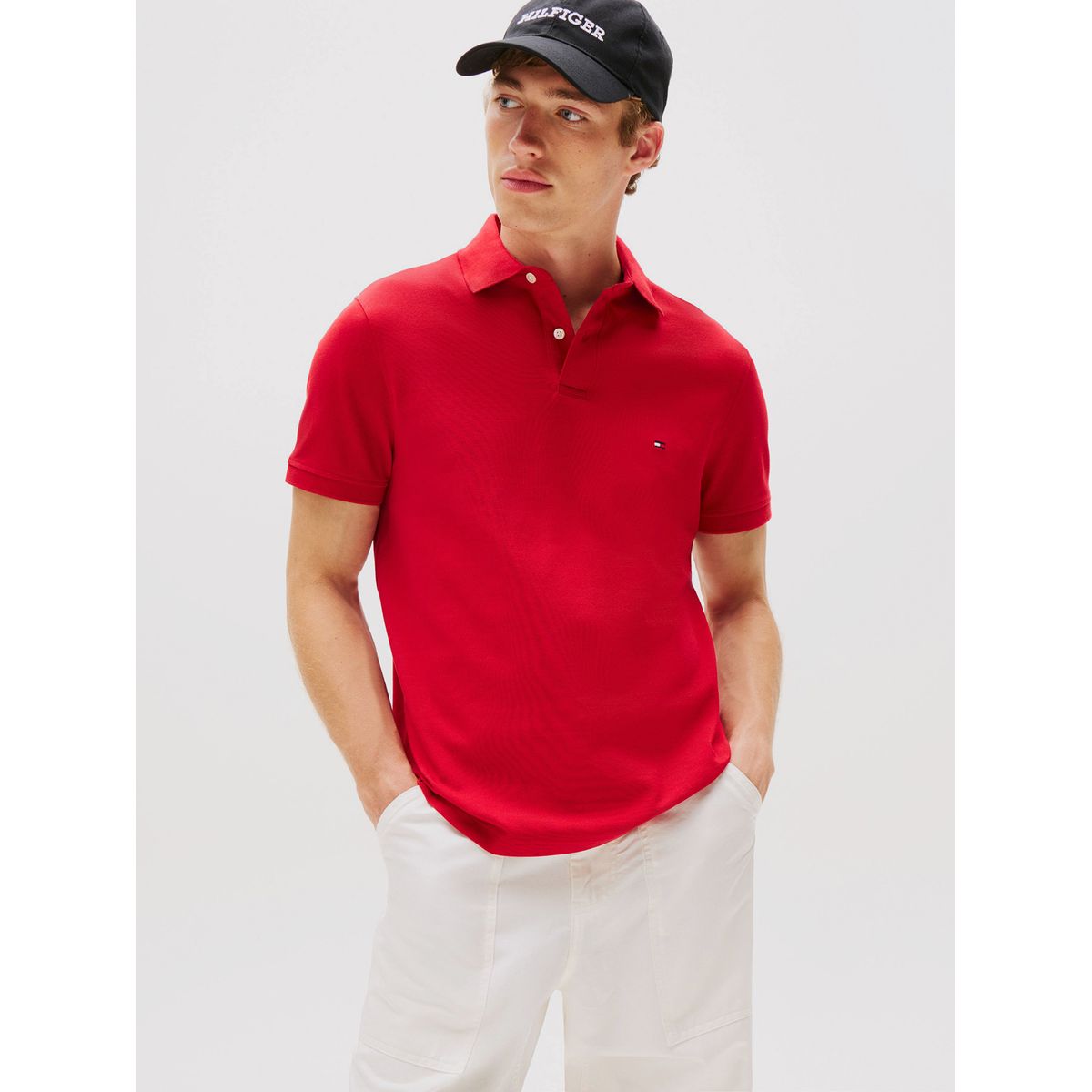 TOMMY HILFIGER - Polo Im 1985 Regular Fit Rojo Tommy Hilfiger