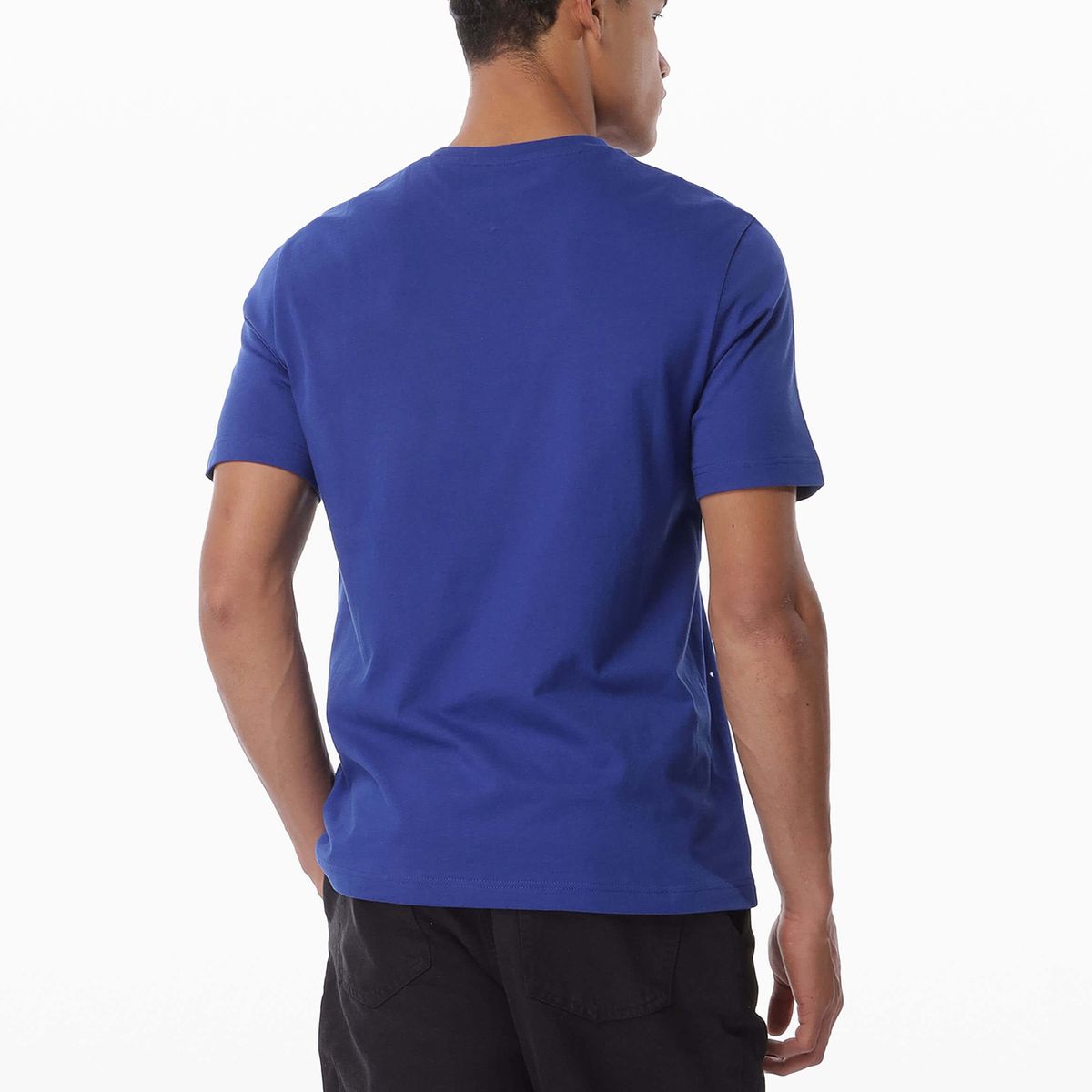 TOMMY HILFIGER - Polera Colour To Colour Logo Azul Tommy Hilfiger