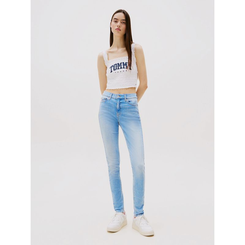 TOMMY HILFIGER - Jeans Nora De Cintura Media Azul Tommy Jeans